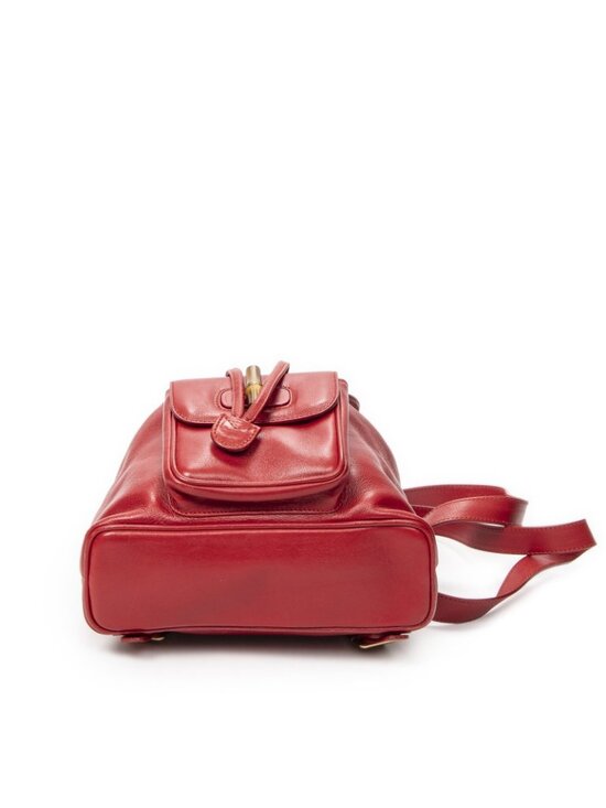 Gucci Minibumbu Backpack Red Calfskin Leather main image 6